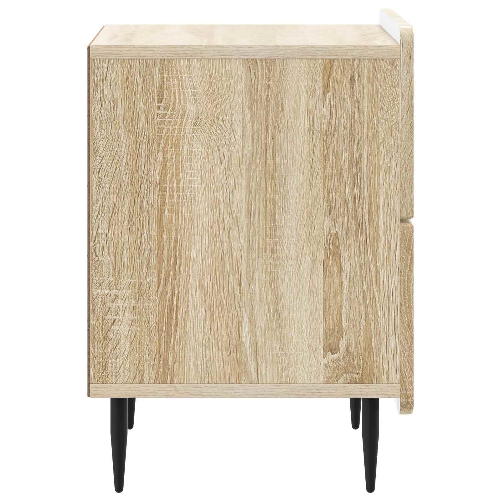 Šalia lovos spintelė 2 pcs Sonoma ąžuolas 43 x 34,5 x 49,5 cm