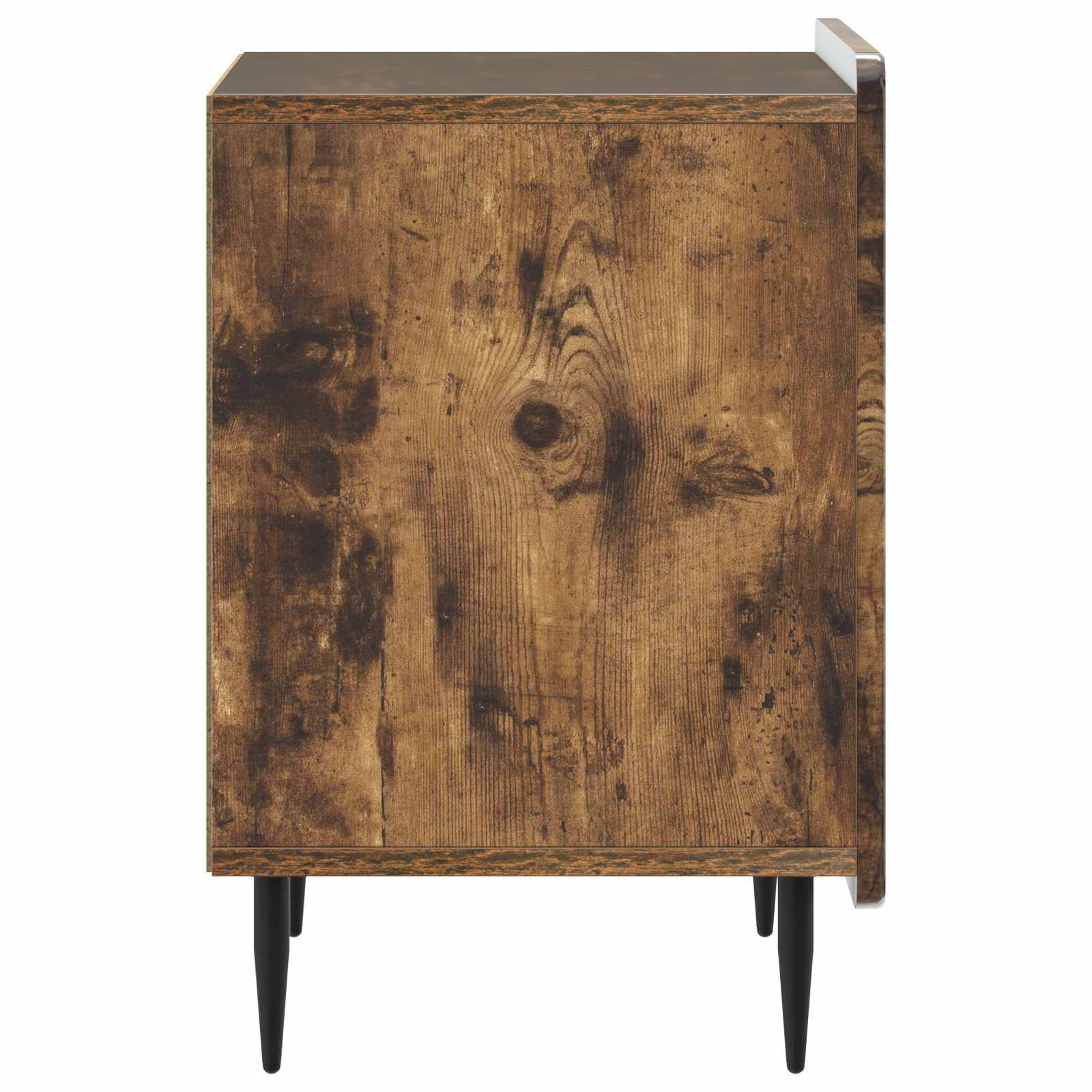 Šalia lovos spintelė 2 pcs Dūminio ąžuolo 43 x 34,5 x 52 cm