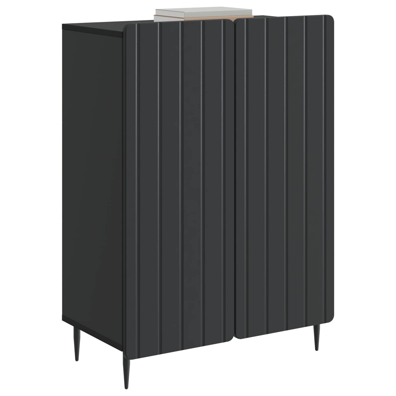 Kabalas Juoda 66 x 34,5 x 92 cm Apdirbta mediena