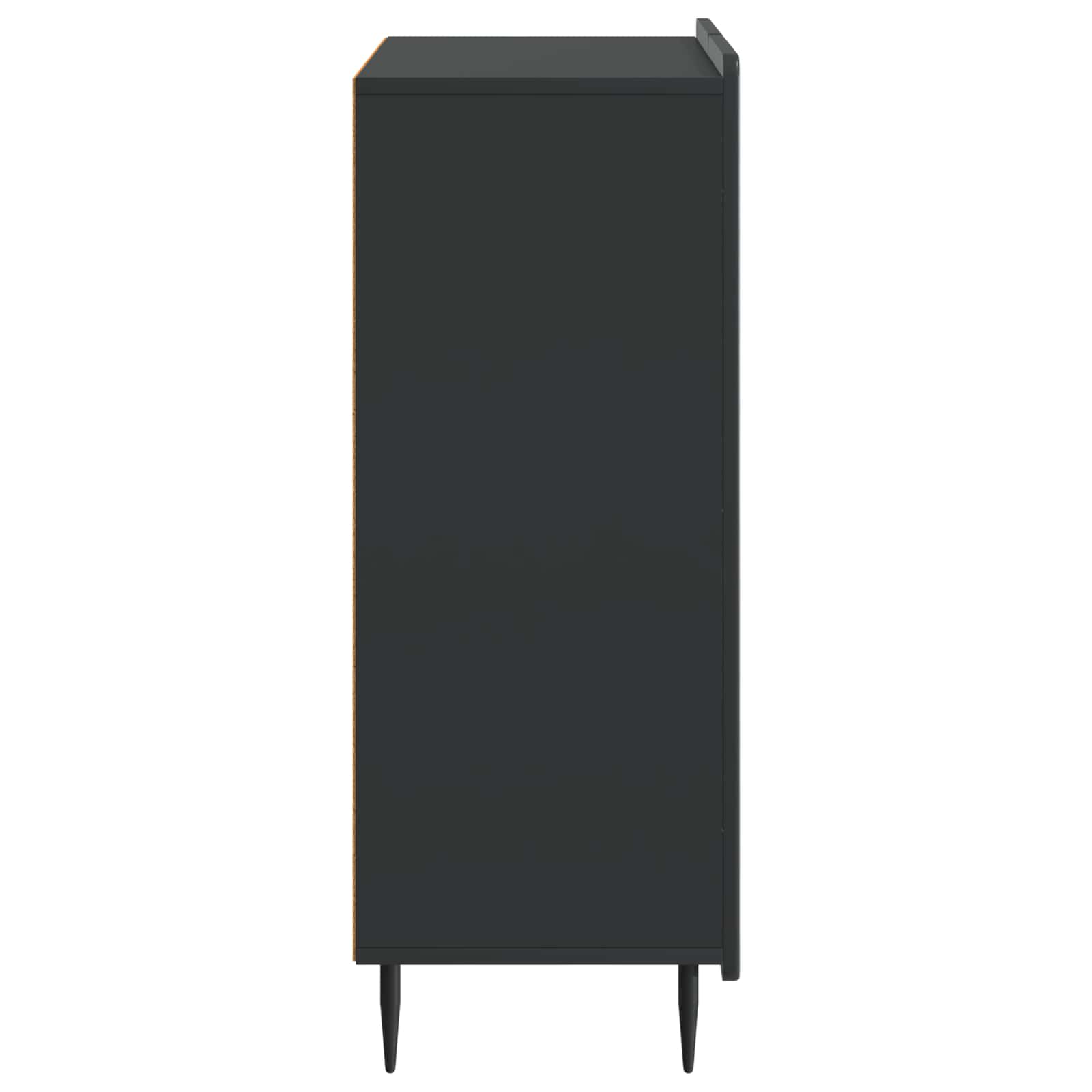 Kabalas Juoda 66 x 34,5 x 92 cm Apdirbta mediena