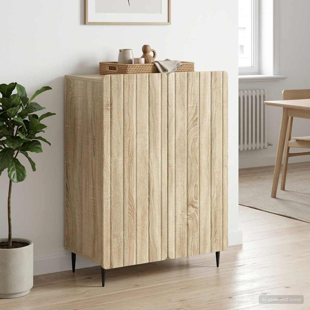Kumode Sonoma ozols 66 x 34,5 x 92 cm Inženierijas koks