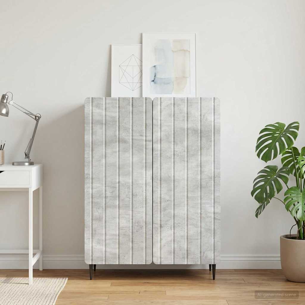 Kabalas Betono pilka 66 x 34,5 x 92 cm Apdirbta mediena