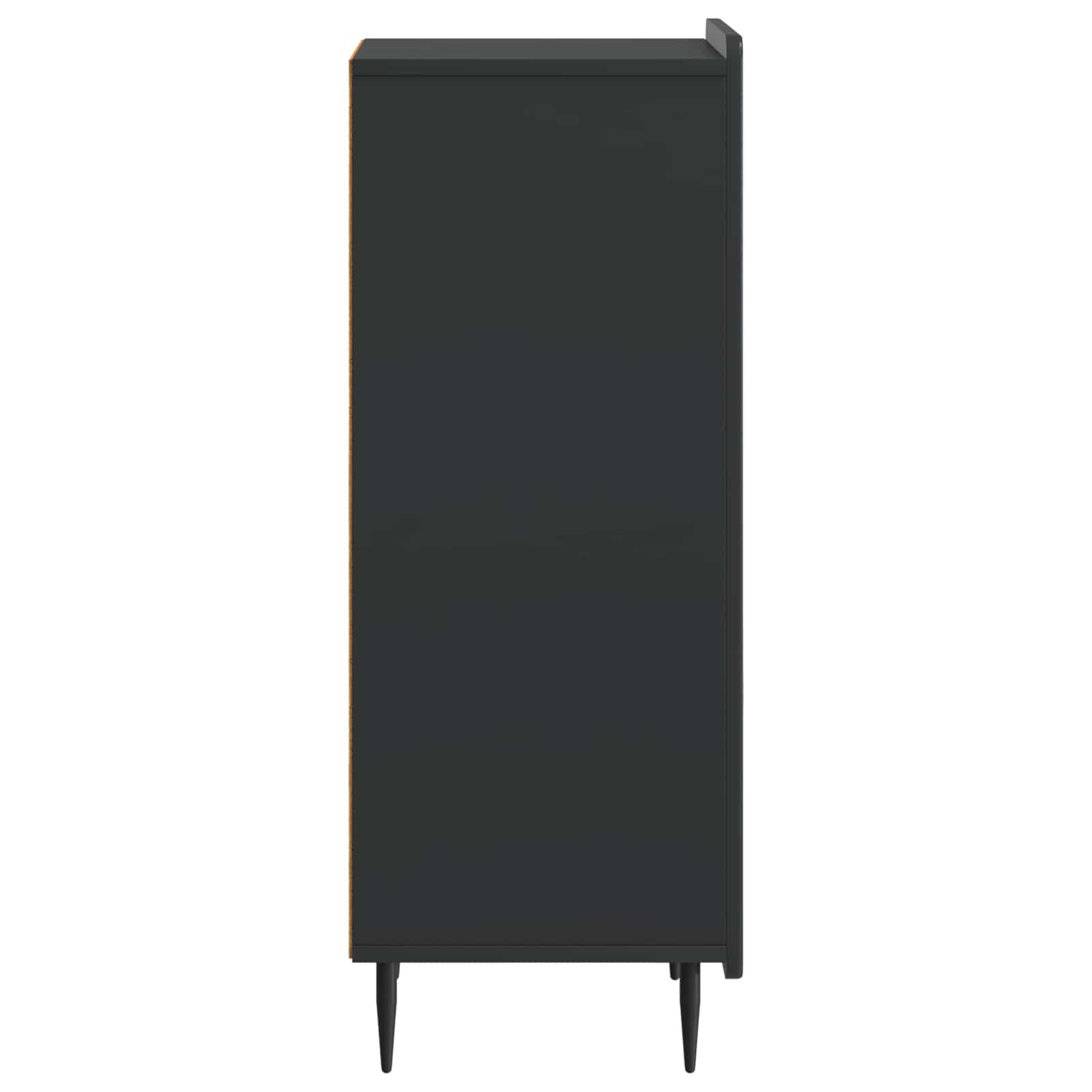 Kabalas Juoda 34,5 x 33 x 92 cm Apdirbta mediena