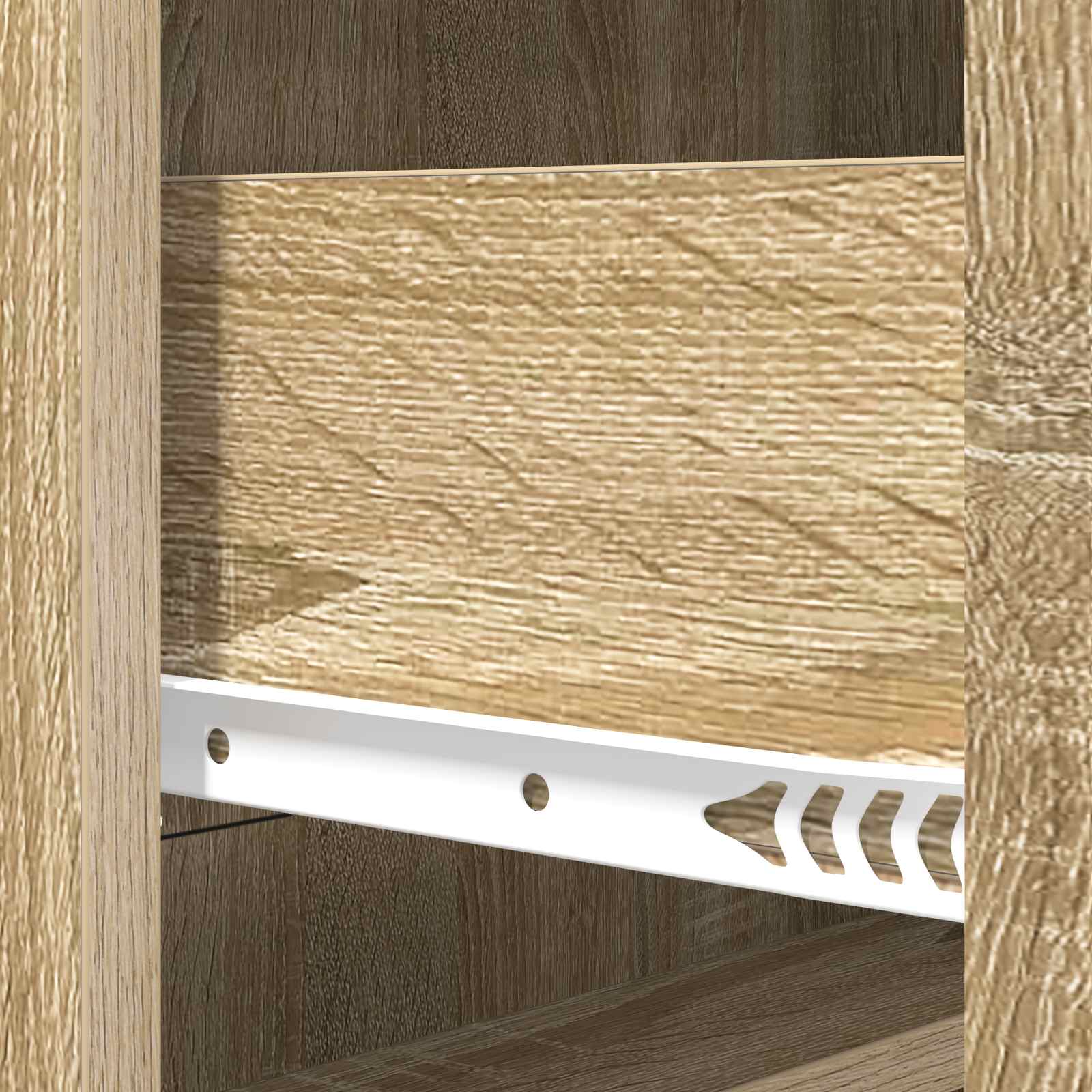 Atvilktņu kumode ozols Sonoma 66 x 34,5 x 92 cm