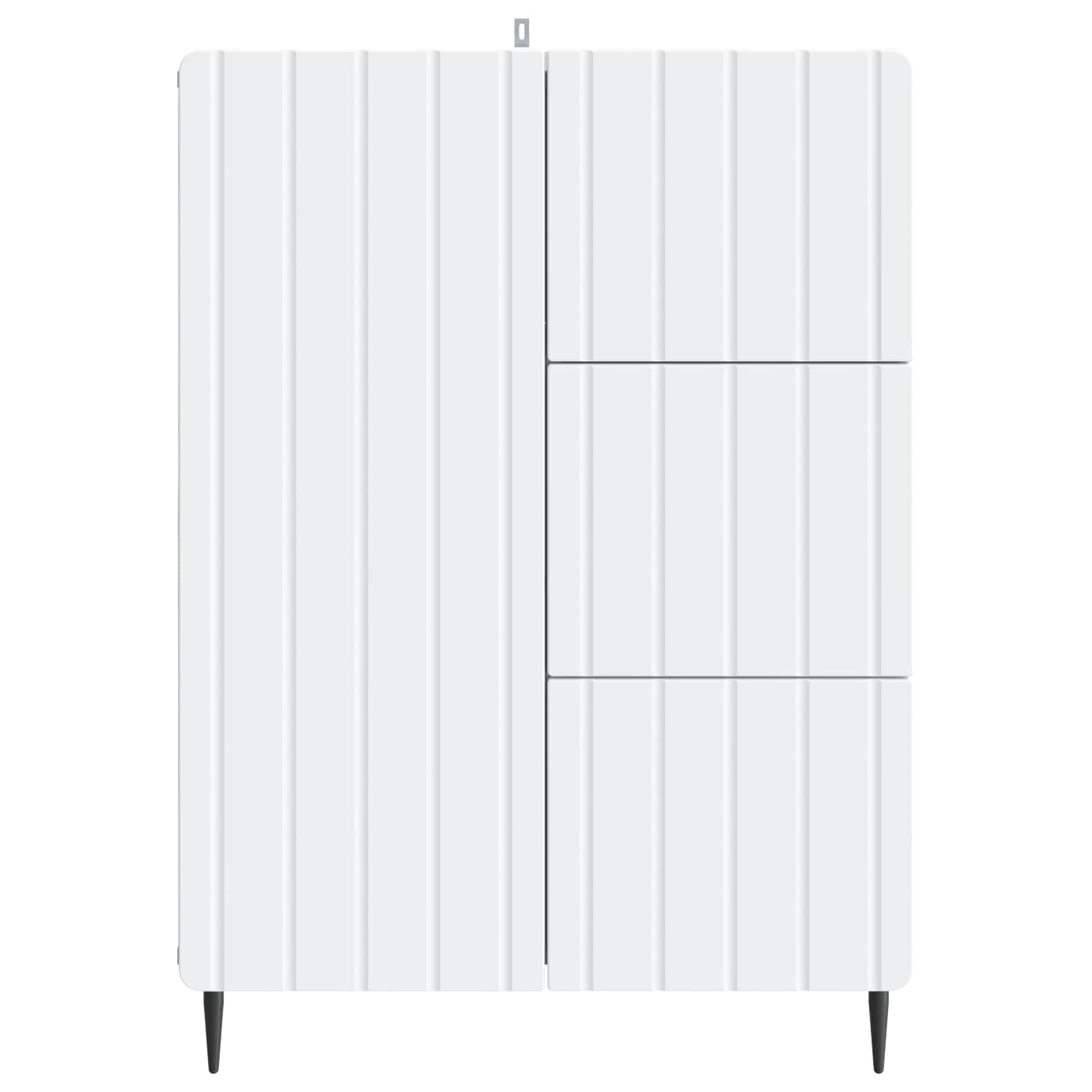 Kabalas su stalčių Balta 66 x 34,5 x 91,5 cm Apdirbta mediena