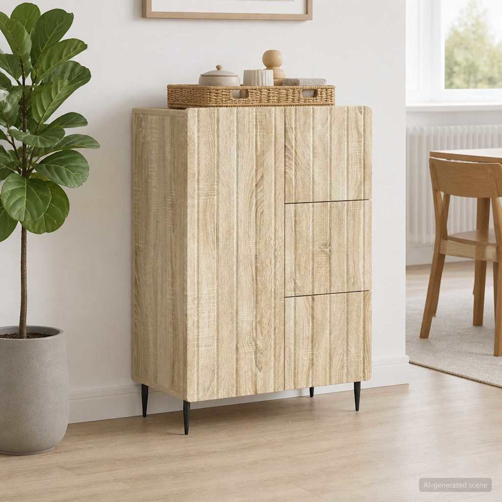 Skapis Sonoma ozolkoka 66 x 34,5 x 91,5 cm Apstrādāta koksne