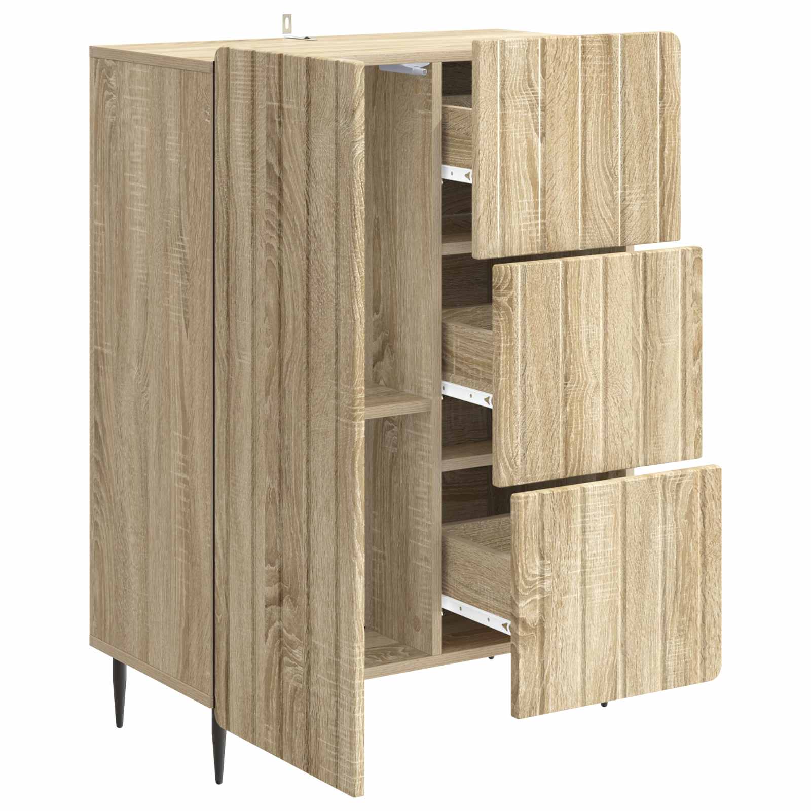 Skapis Sonoma ozolkoka 66 x 34,5 x 91,5 cm Apstrādāta koksne