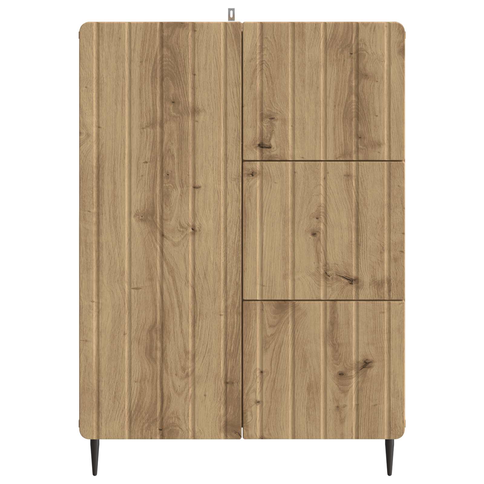 Kabalas Artisano ąžuolo 66 x 34,5 x 91,5 cm Apdirbta mediena