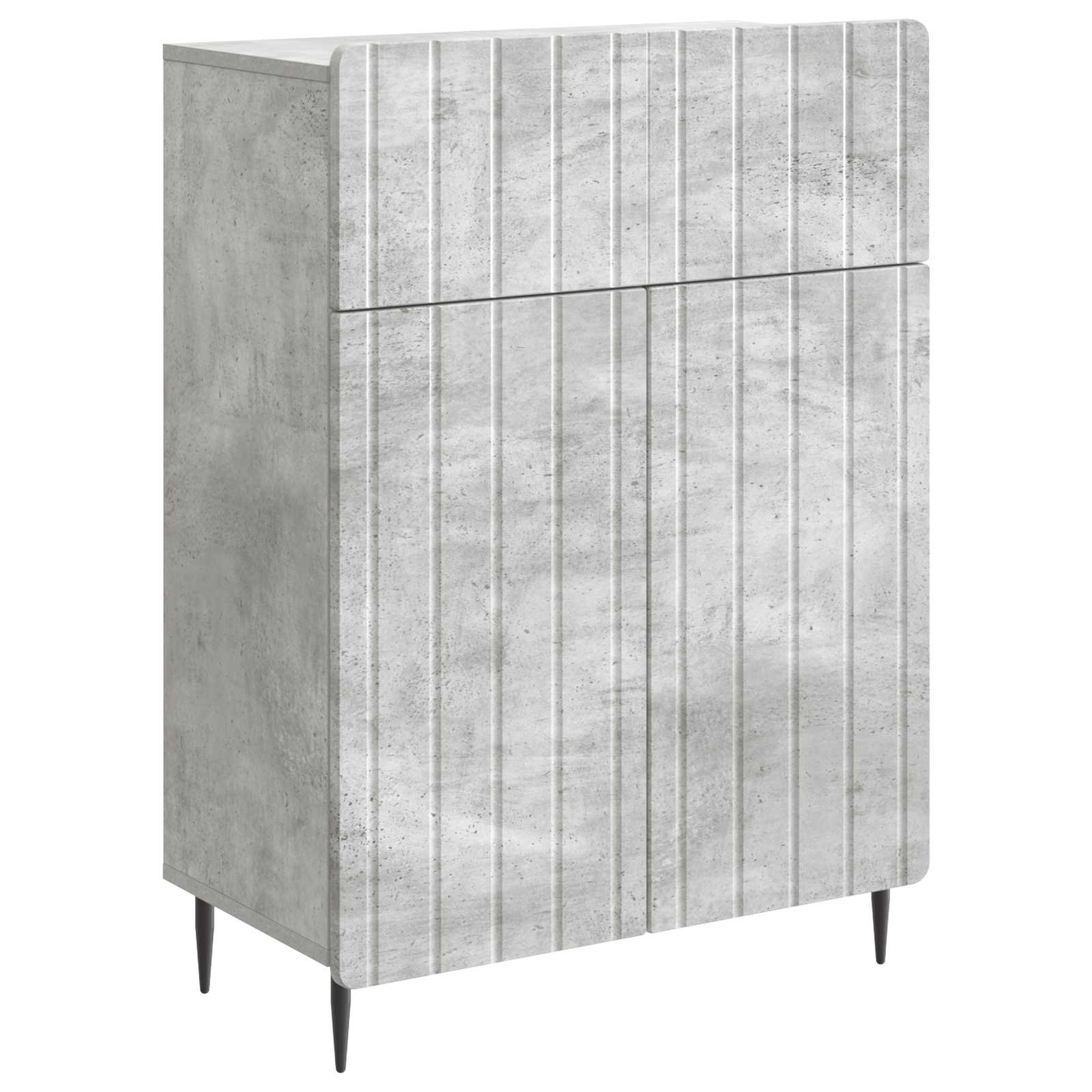 Kabalas Betono pilka 66 x 34,5 x 92 cm Apdirbta mediena