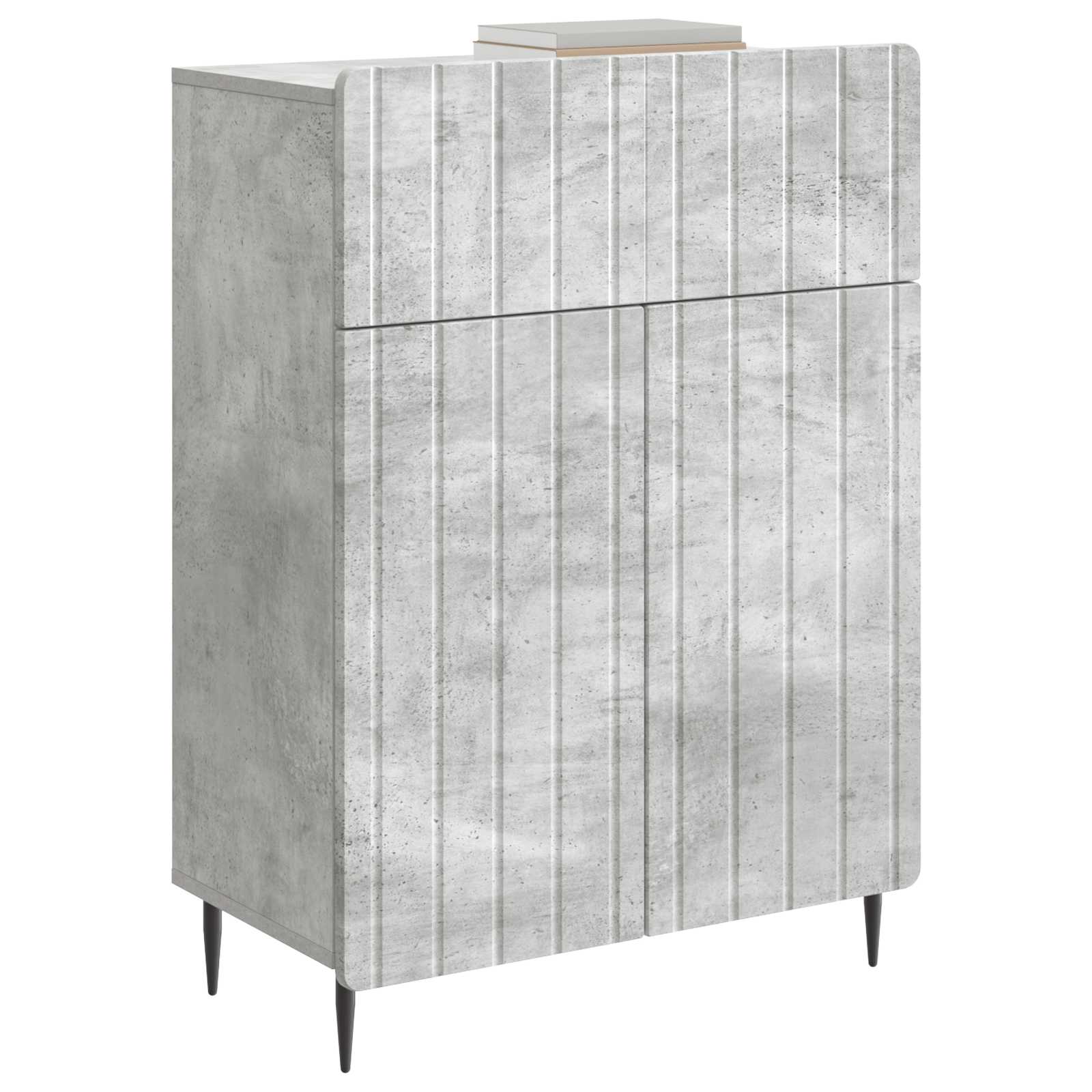 Kabalas Betono pilka 66 x 34,5 x 92 cm Apdirbta mediena