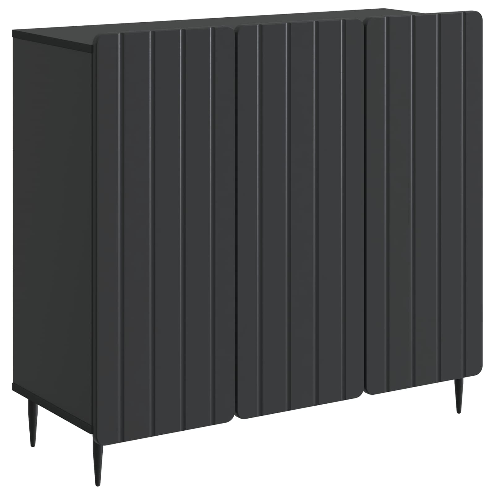 Kabalas Melns 89 x 34,5 x 82 cm Apstrādāta koksne