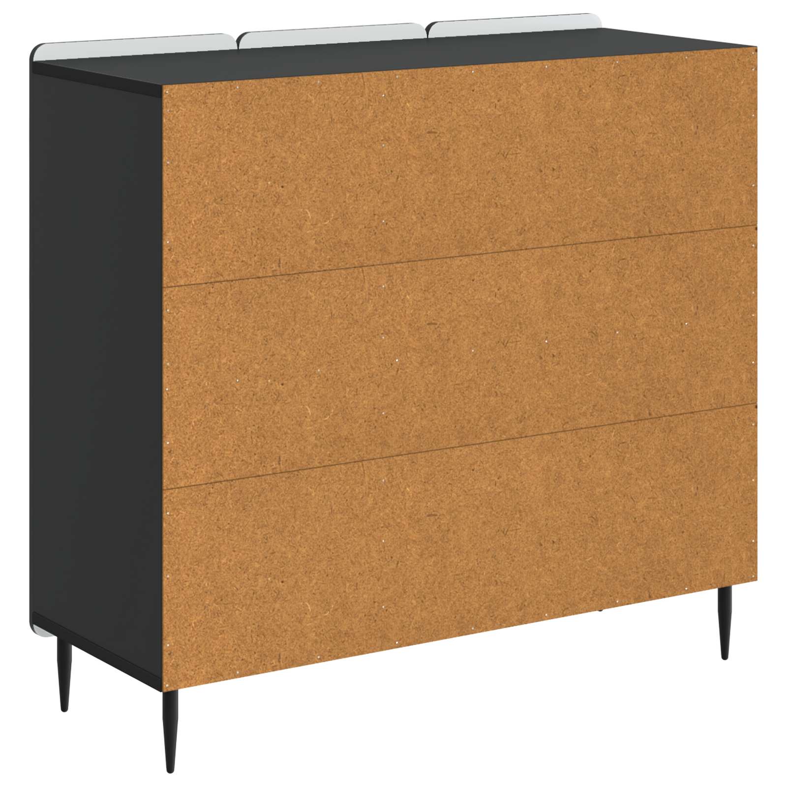 Kabalas Melns 89 x 34,5 x 82 cm Apstrādāta koksne