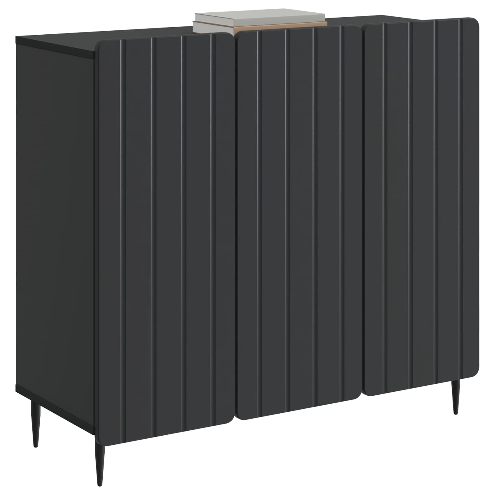 Kabalas Melns 89 x 34,5 x 82 cm Apstrādāta koksne