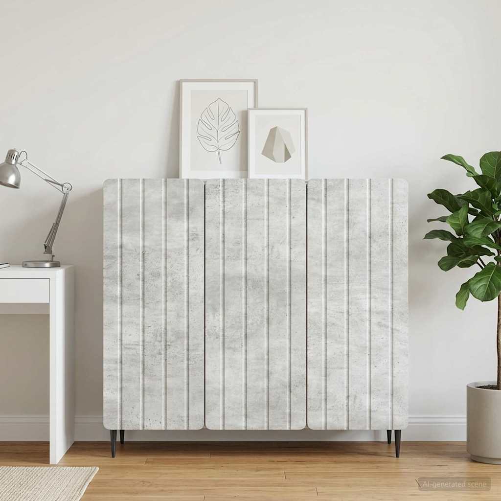 Kabalas Betono pilka 89 x 34,5 x 82 cm Apdirbta mediena