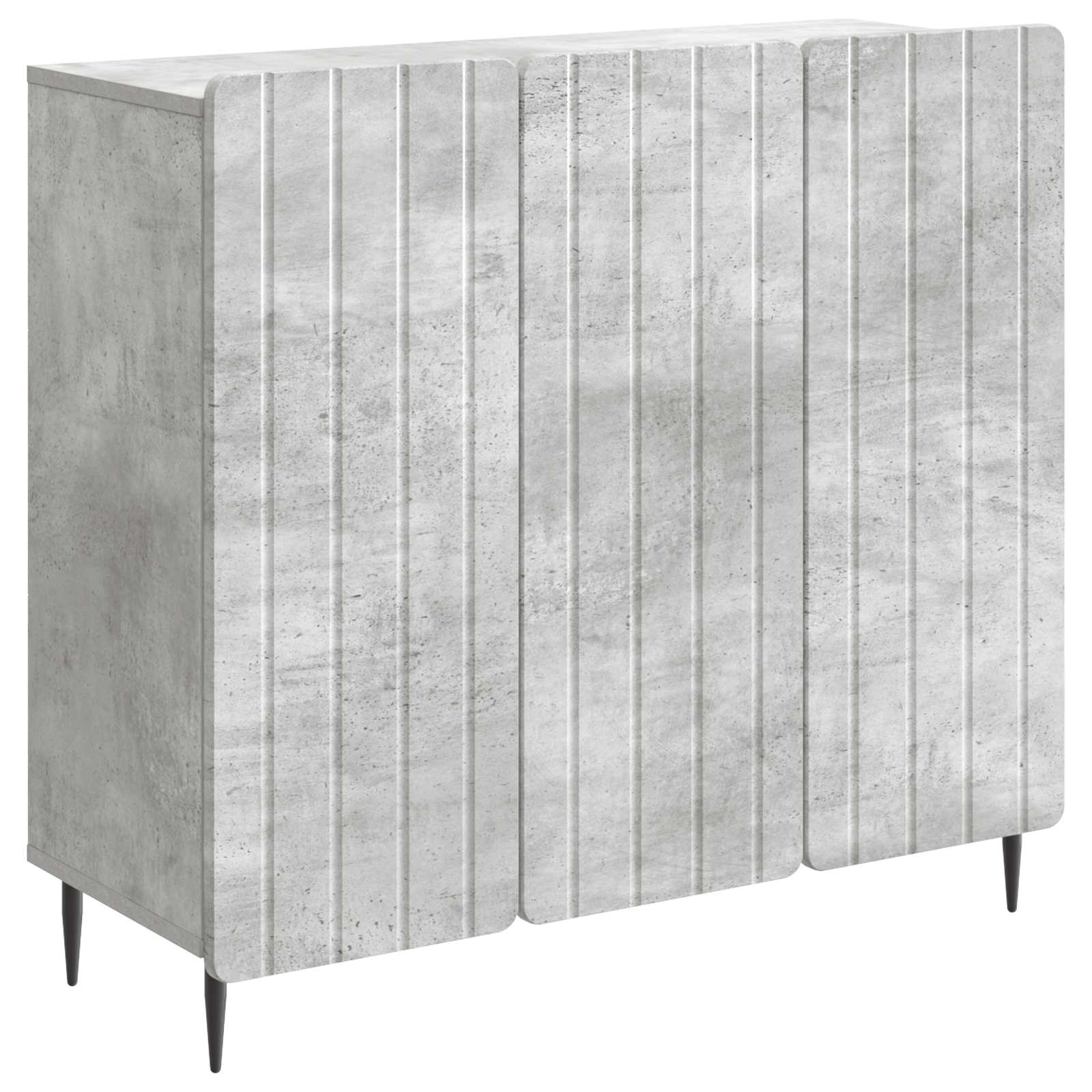 Kabalas Betono pilka 89 x 34,5 x 82 cm Apdirbta mediena