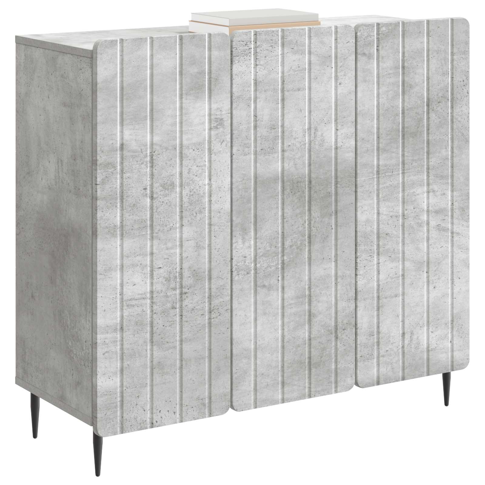 Kabalas Betono pilka 89 x 34,5 x 82 cm Apdirbta mediena