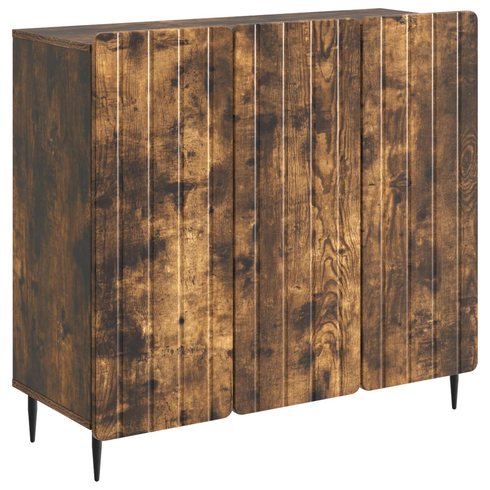 Kumode Dūmu ozols 89 x 34,5 x 82 cm Apstrādāta koksne
