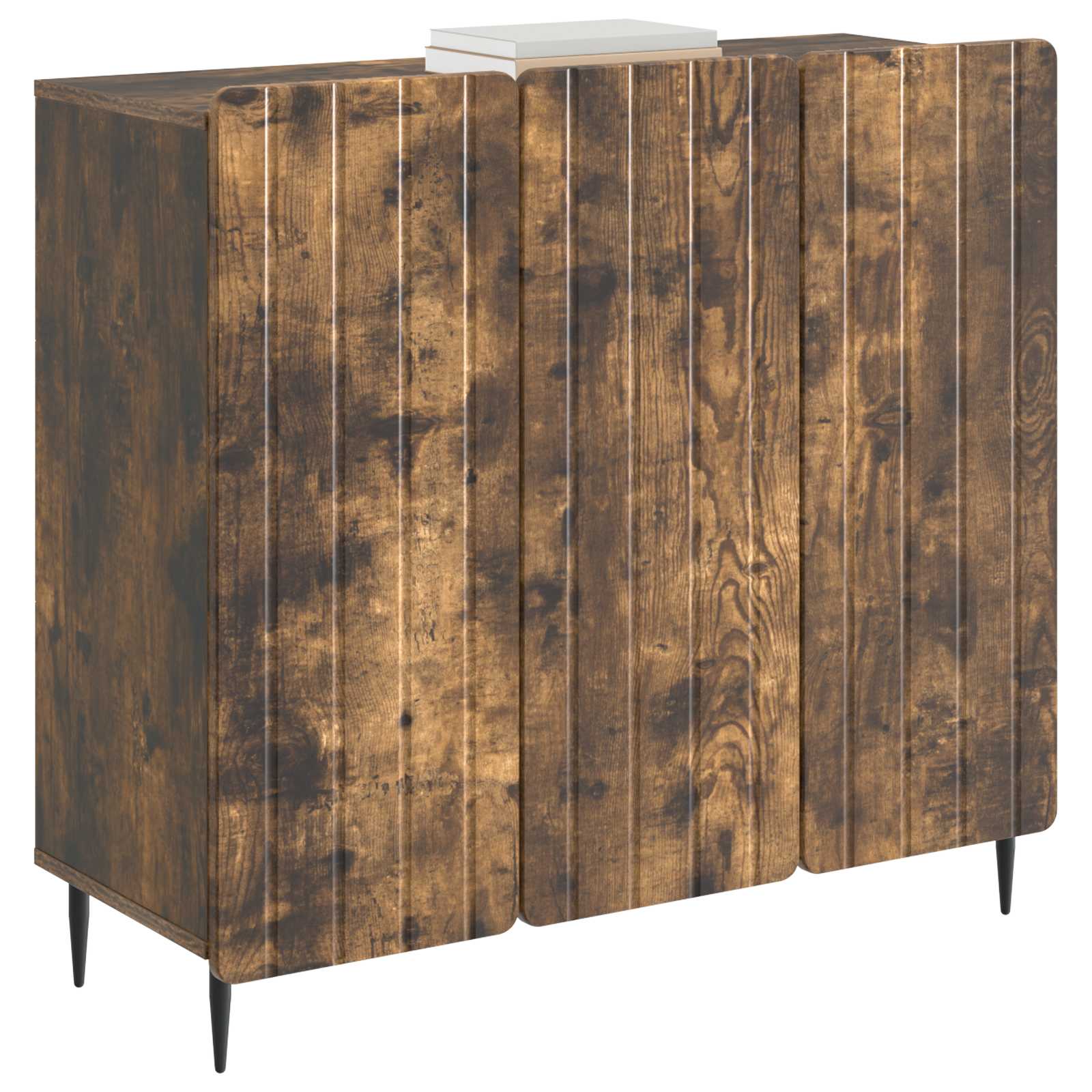 Kumode Dūmu ozols 89 x 34,5 x 82 cm Apstrādāta koksne