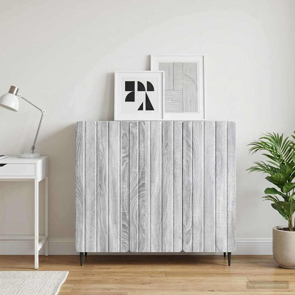 Kabalas Pilka sonoma ąžuolo 89 x 34,5 x 82 cm Apdirbta mediena