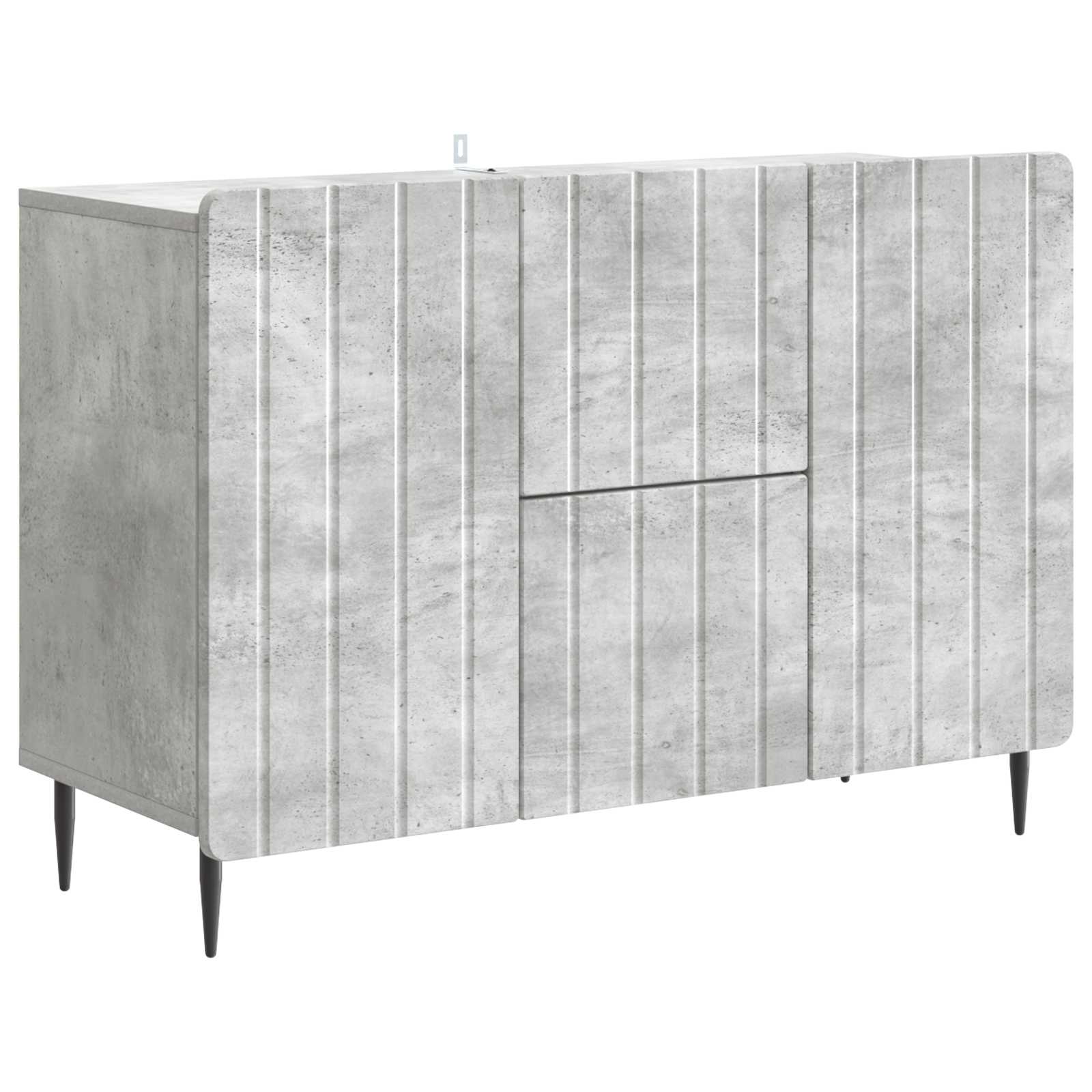 Kabalas Betona pelēks 89 x 34,5 x 62 cm Apstrādāta koksne