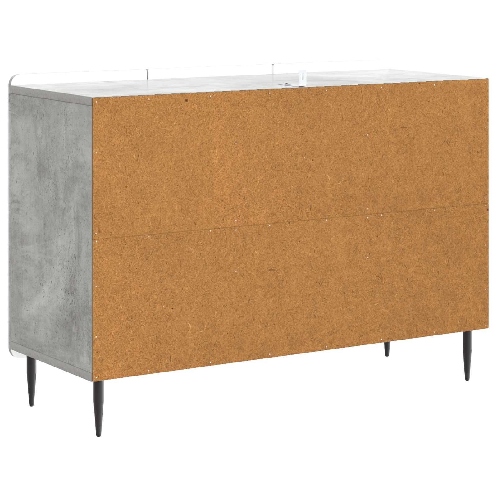 Kabalas Betona pelēks 89 x 34,5 x 62 cm Apstrādāta koksne