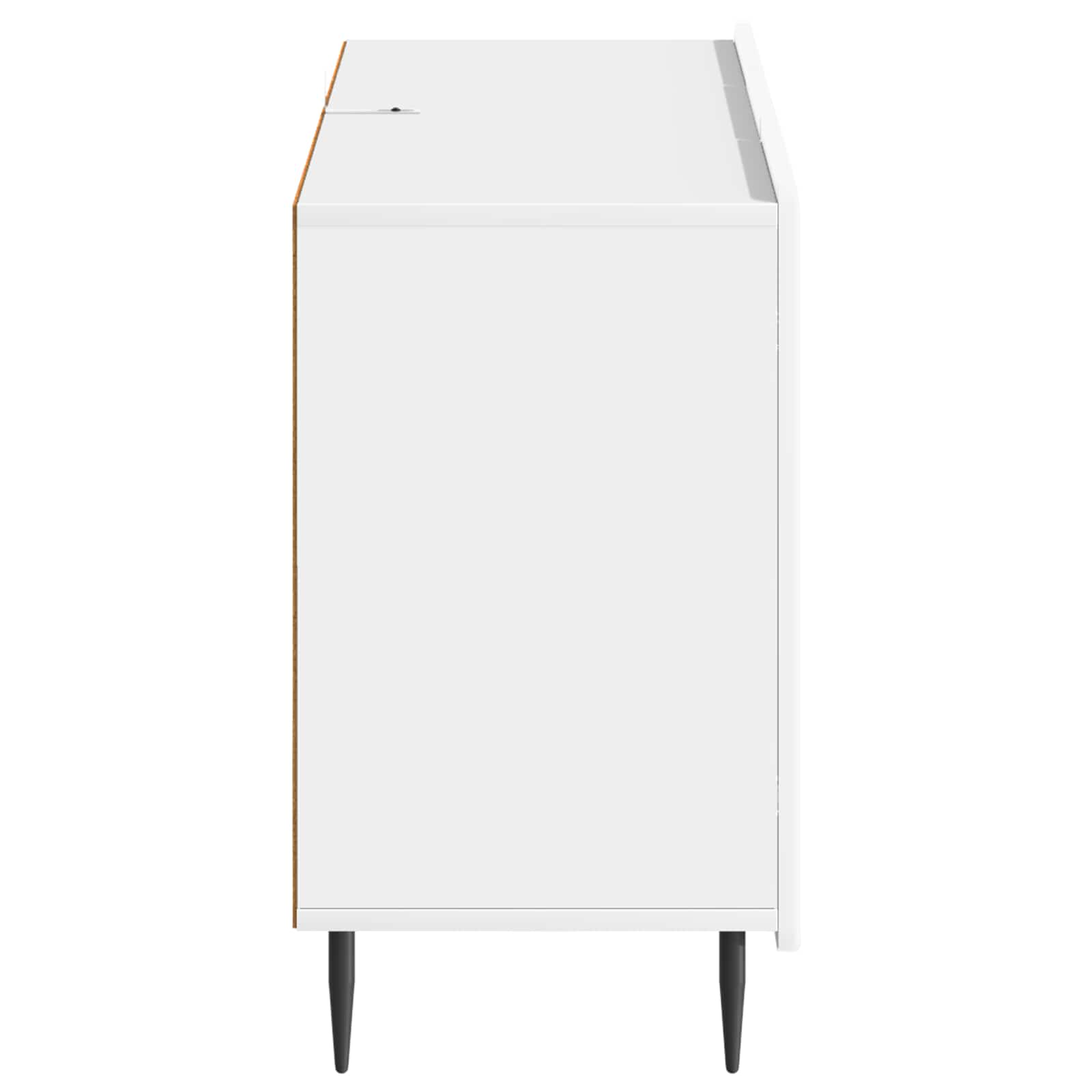 Kabalas Itin blizgi balta 89 x 34,5 x 62 cm Apdirbta mediena
