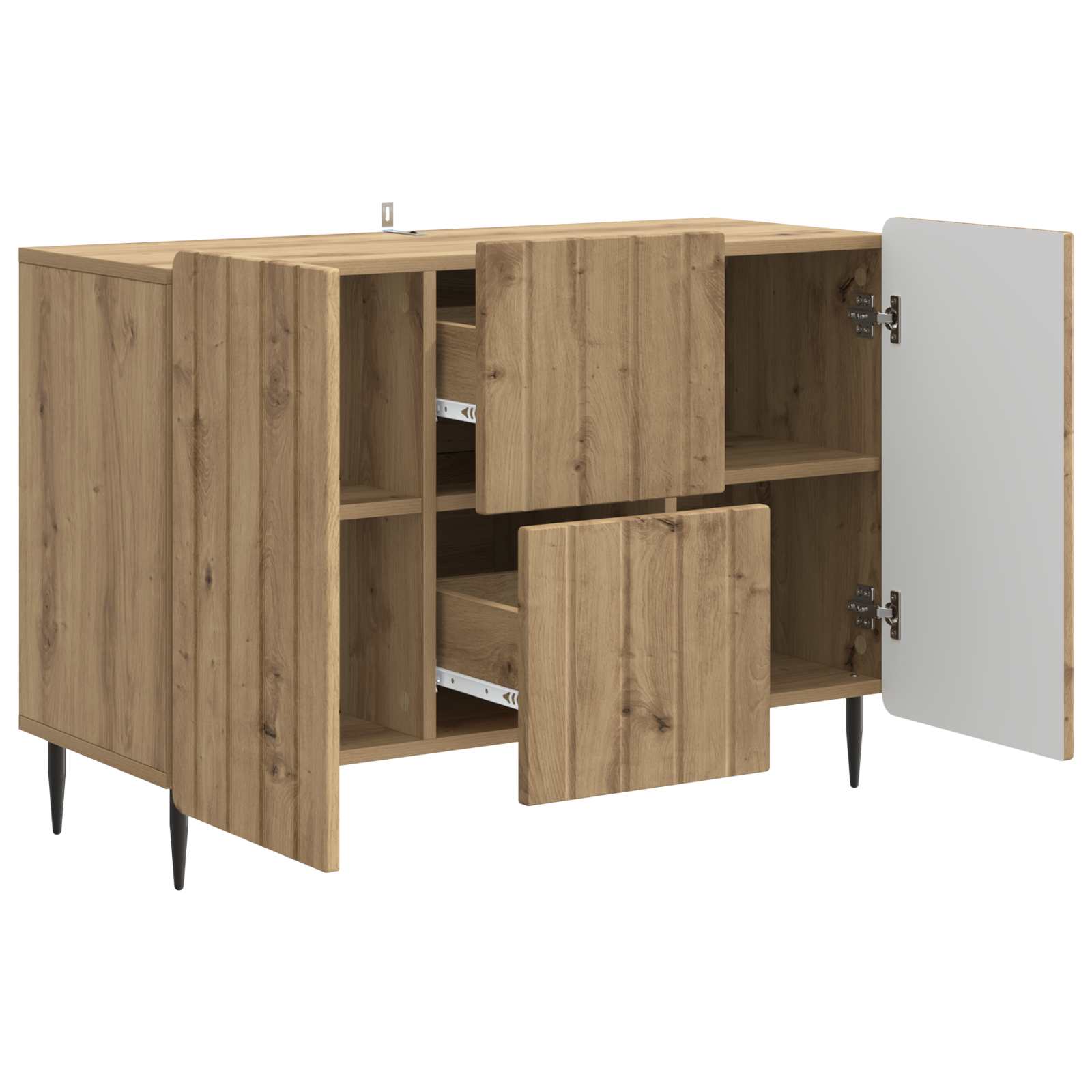 Kumode Artisano ozolkoka 89 x 34,5 x 62 cm Inženierijas koksne