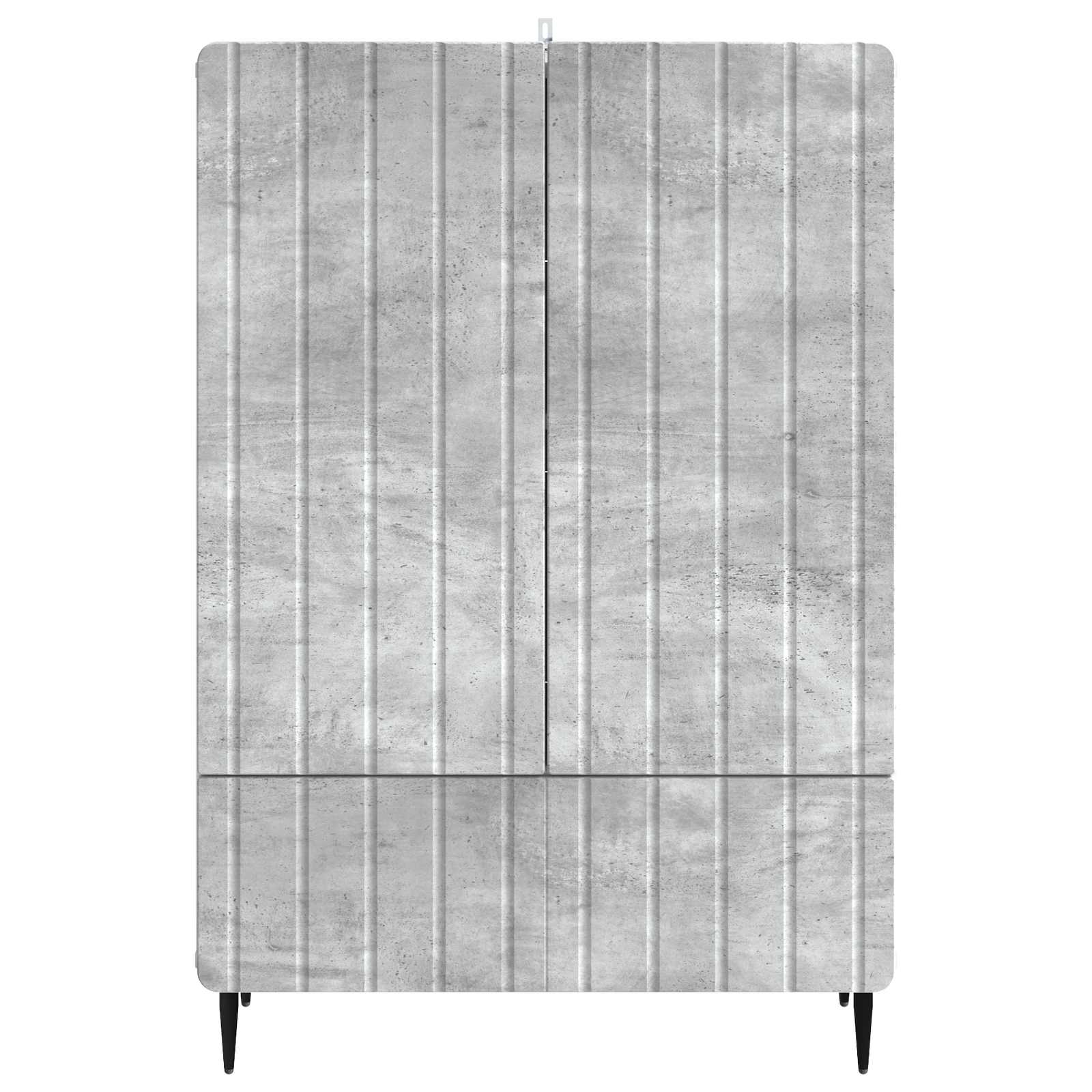 Kabalas Betono pilka 66 x 34,5 x 97 cm Apdirbta mediena