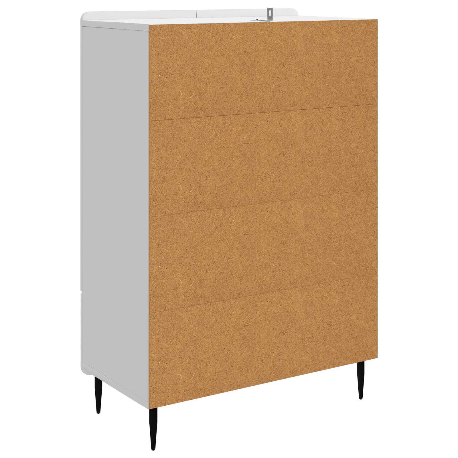 Kabalas Itin blizgi balta 66 x 34,5 x 97 cm Apdirbta mediena