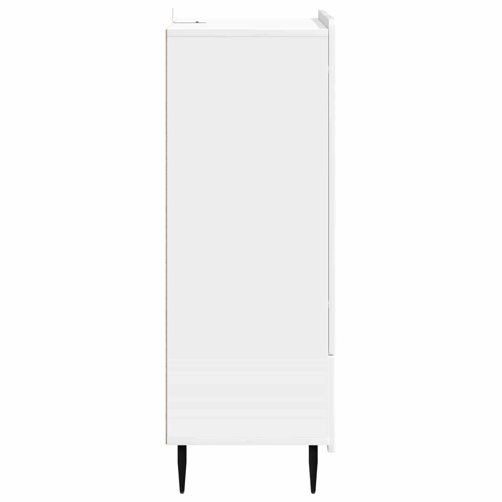 Kabalas Itin blizgi balta 66 x 34,5 x 97 cm Apdirbta mediena