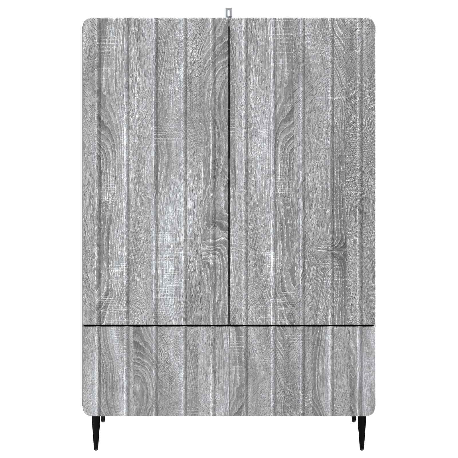 Kabalas Pilka sonoma ąžuolo 66 x 34,5 x 97 cm Apdirbta mediena