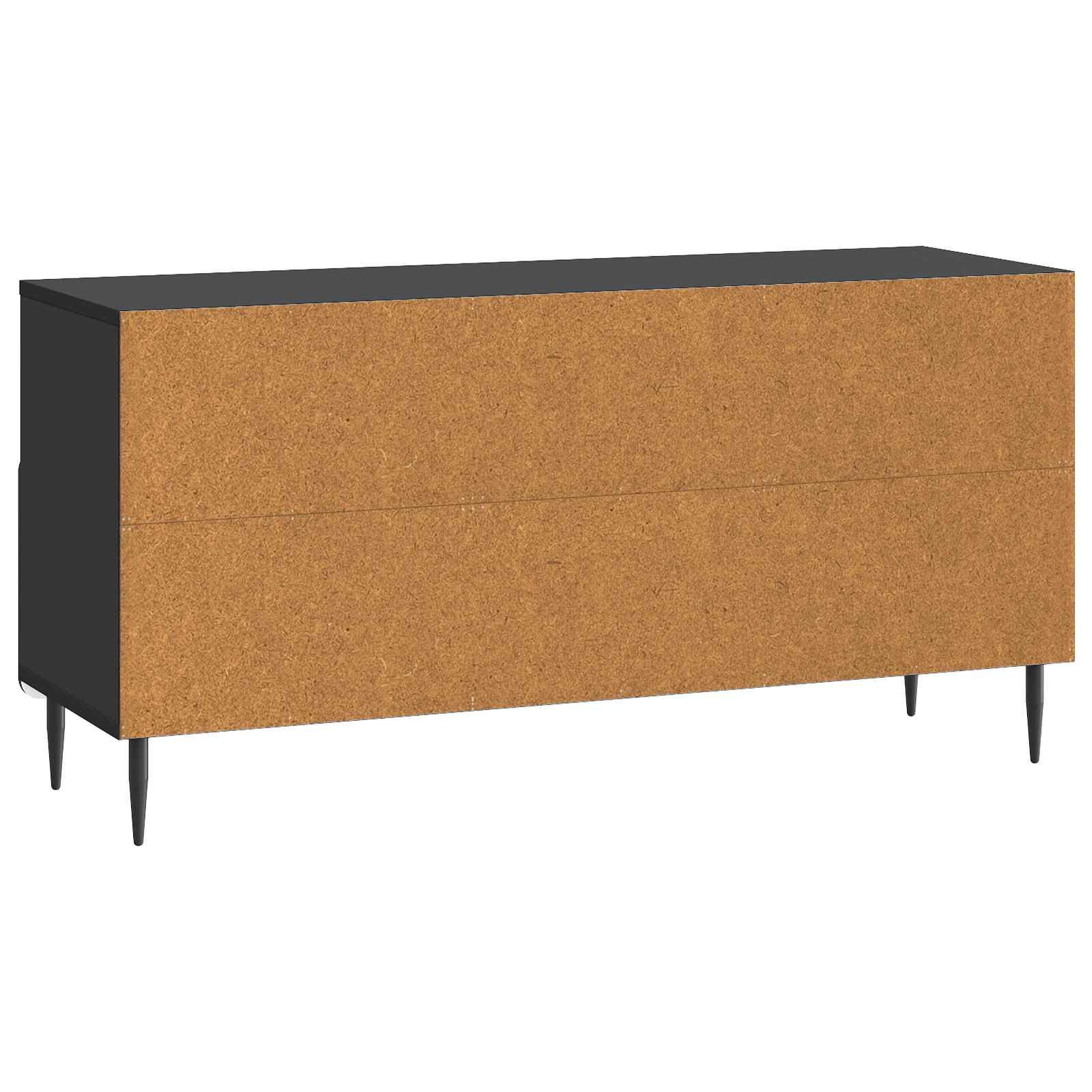 Televizora skapītis ar atvilktni, melns 102 x 34,5 x 50 cm