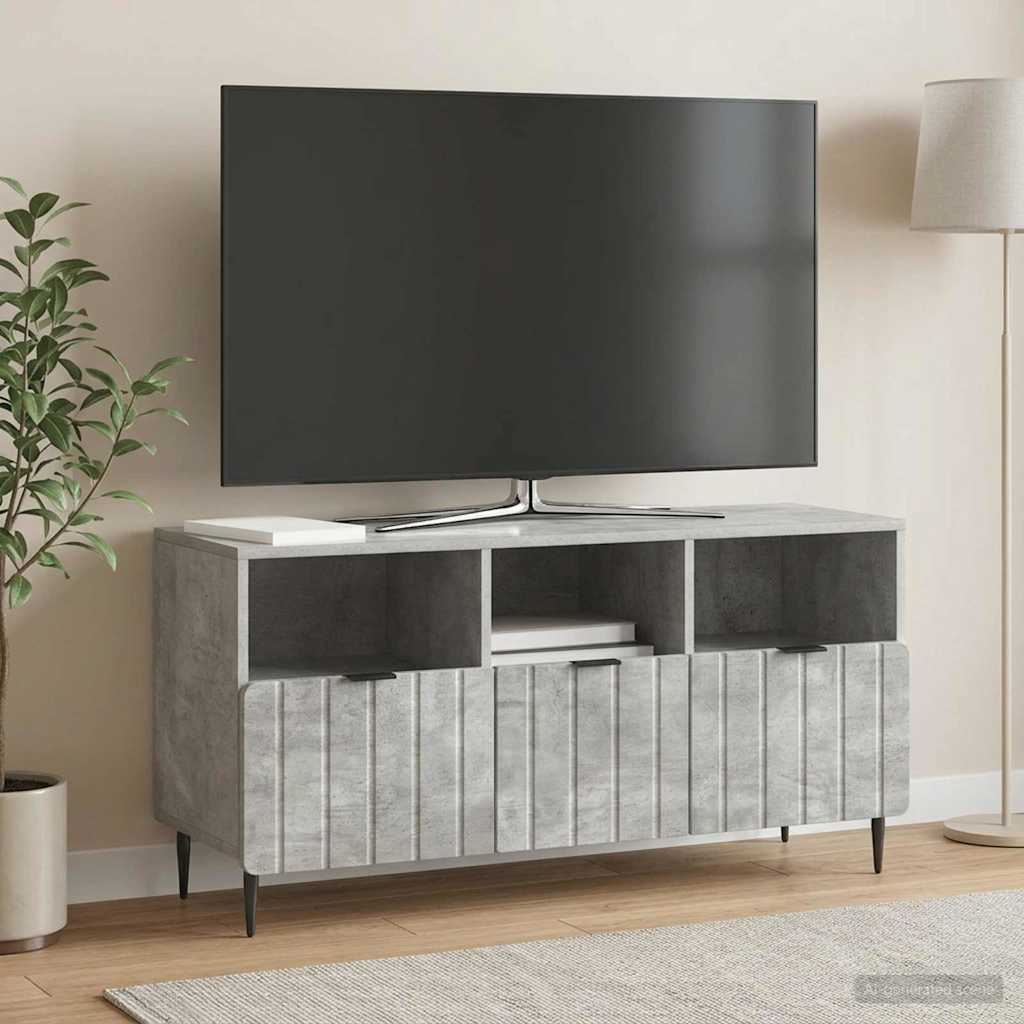 Televizoriaus spintelė Betono pilka 102 x 34,5 x 50 cm