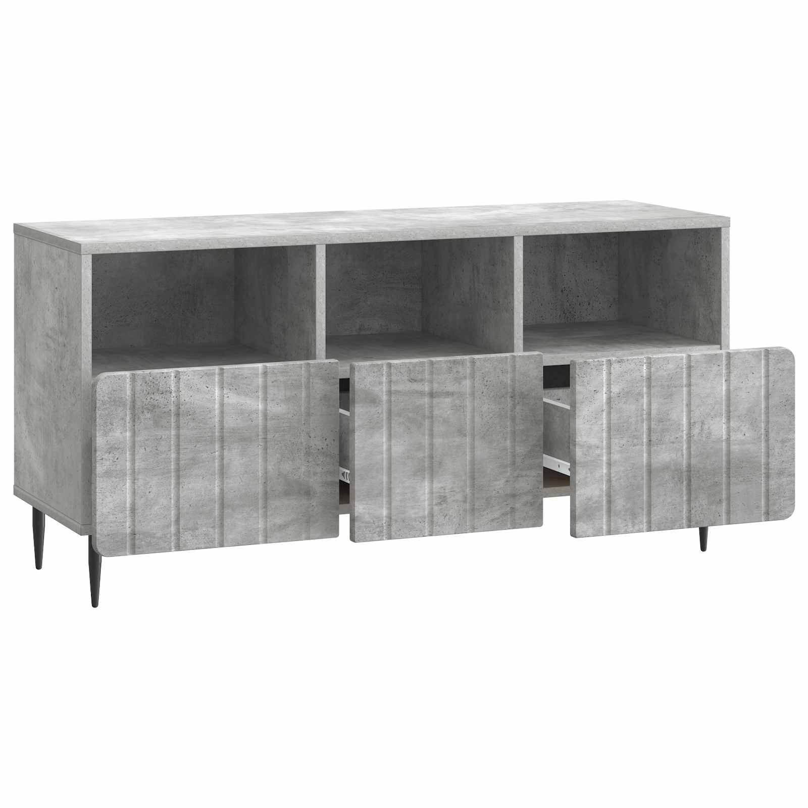 Televizoriaus spintelė Betono pilka 102 x 34,5 x 50 cm