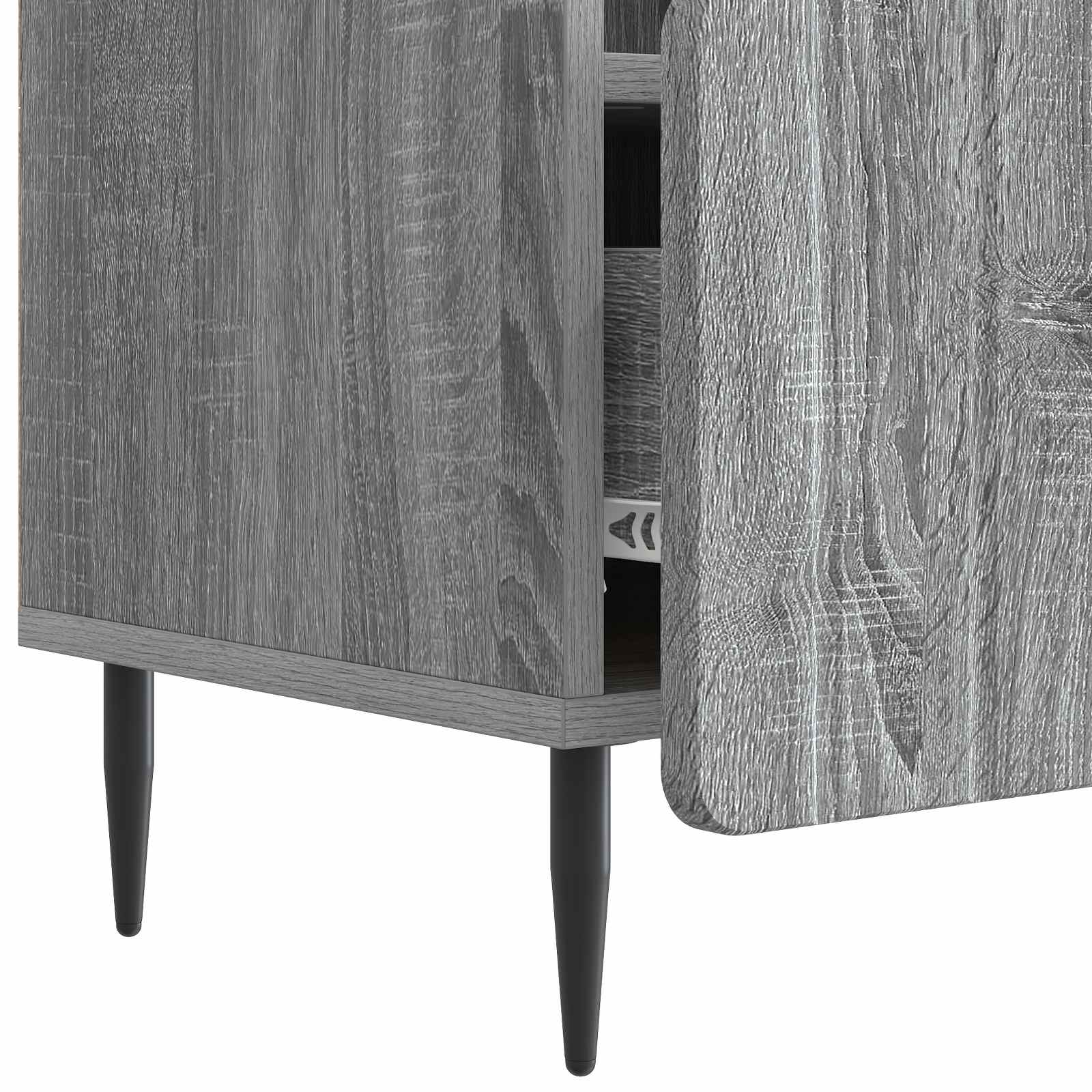 Televizoriaus spintelė Pilka sonoma ąžuolo 102 x 34,5 x 50 cm