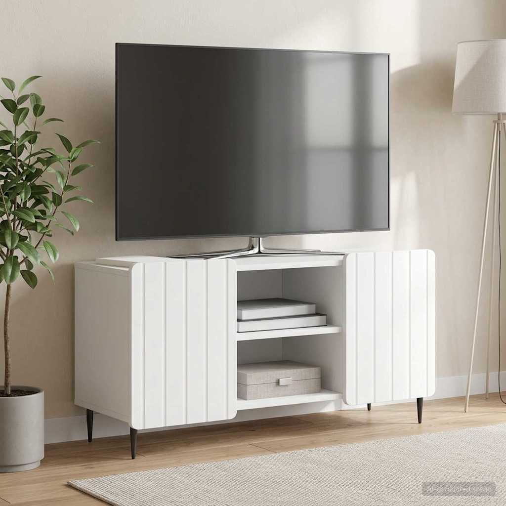 Televizoriaus spintelė Balta 102 x 34,5 x 52 cm