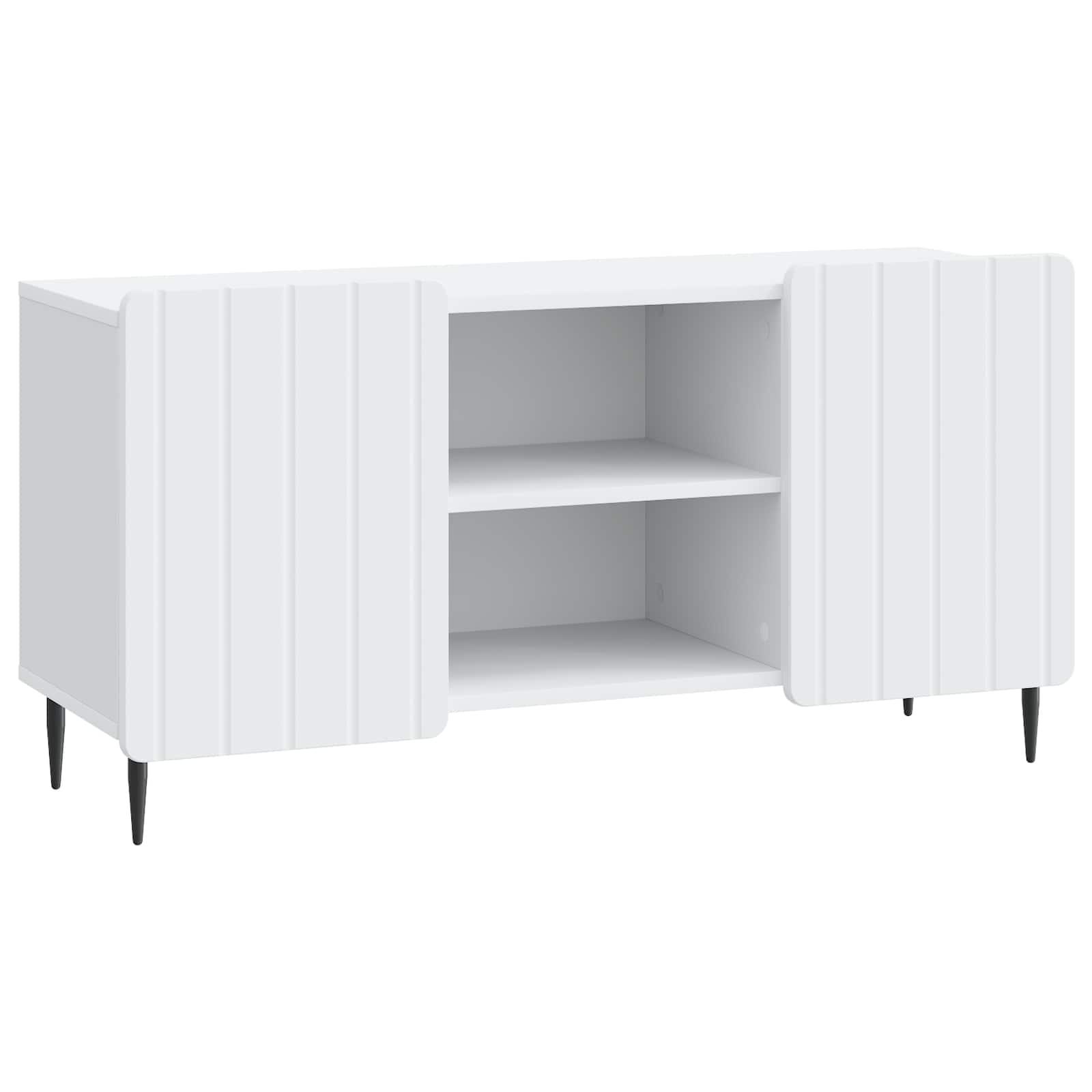 Televizoriaus spintelė Balta 102 x 34,5 x 52 cm