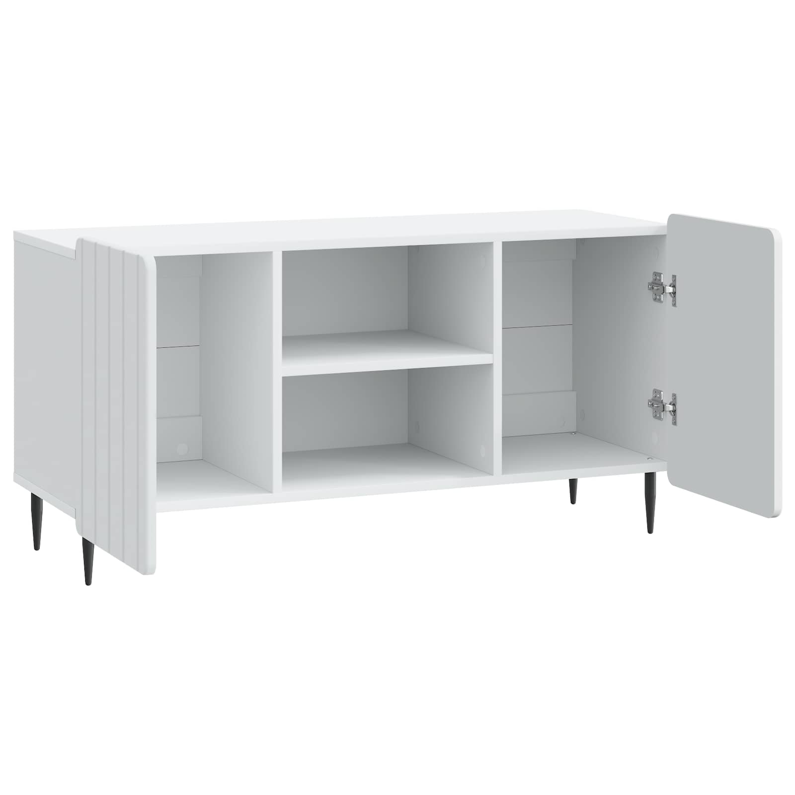 Televizoriaus spintelė Balta 102 x 34,5 x 52 cm