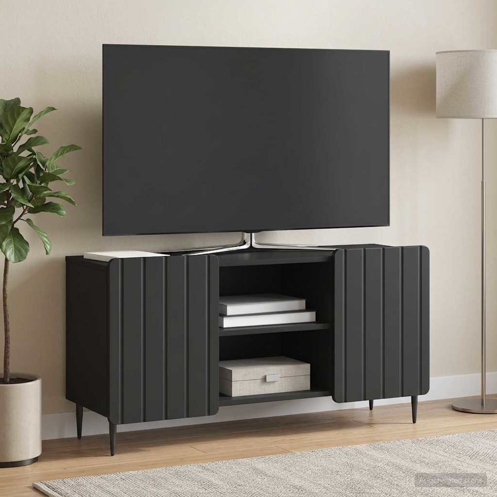 TV skapis Melns 102 x 34,5 x 52 cm