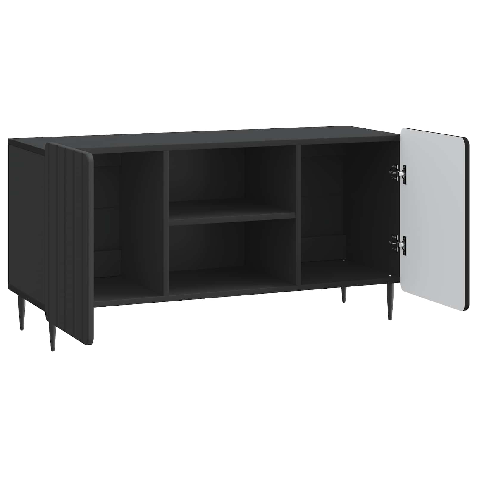 TV skapis Melns 102 x 34,5 x 52 cm