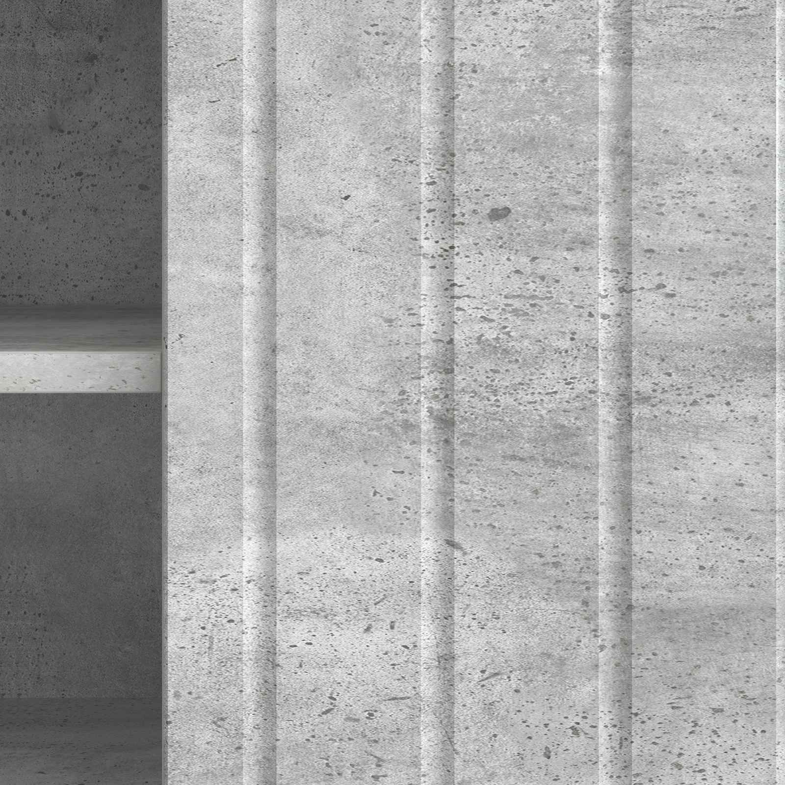 Televizoriaus spintelė Betono pilka 102 x 34,5 x 52 cm