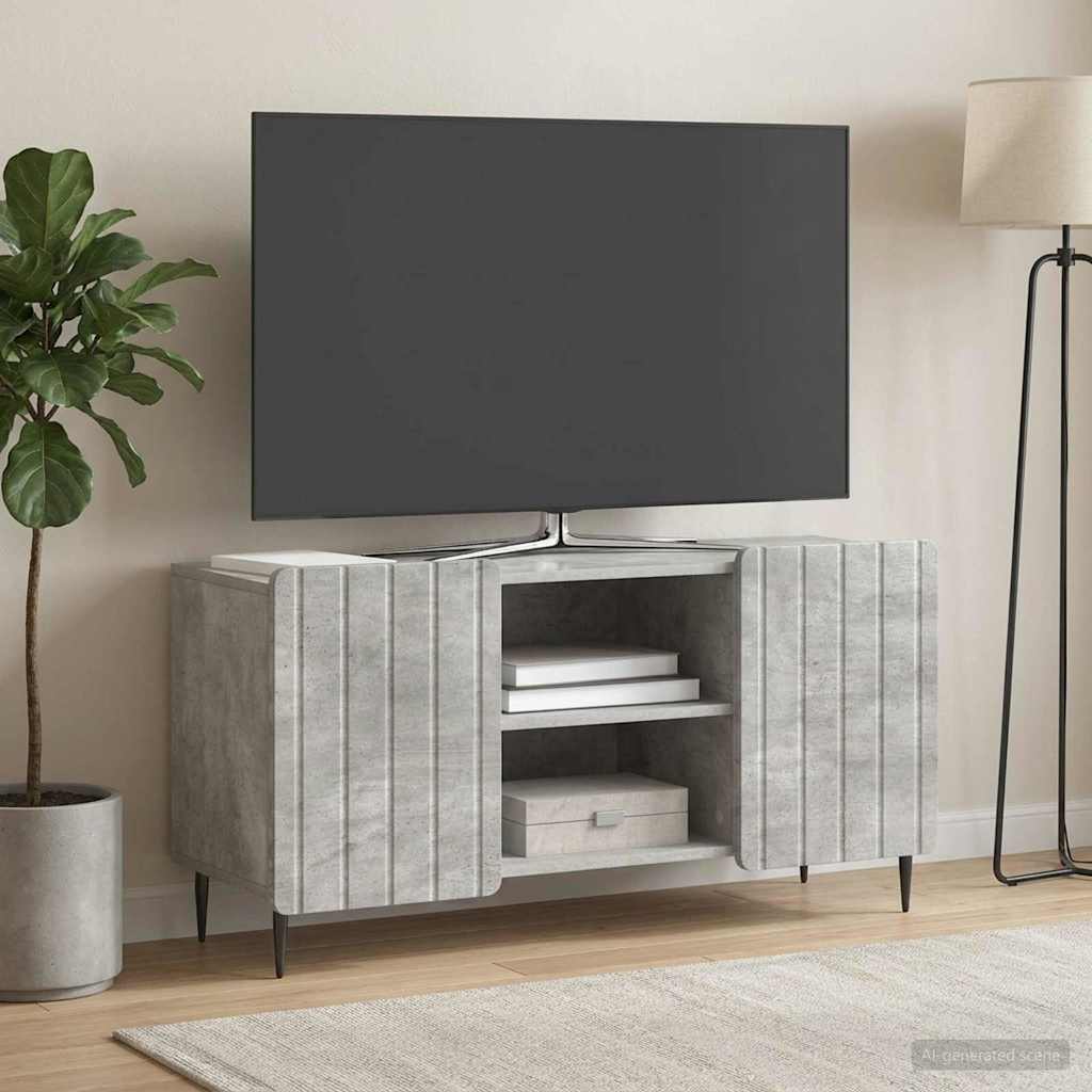 Televizora skapītis Betona pelēks 102 x 34,5 x 52 cm