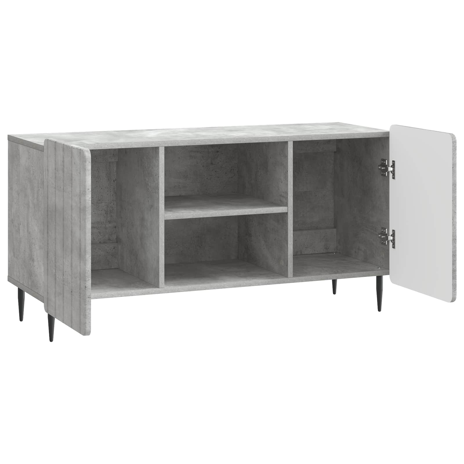 Televizoriaus spintelė Betono pilka 102 x 34,5 x 52 cm