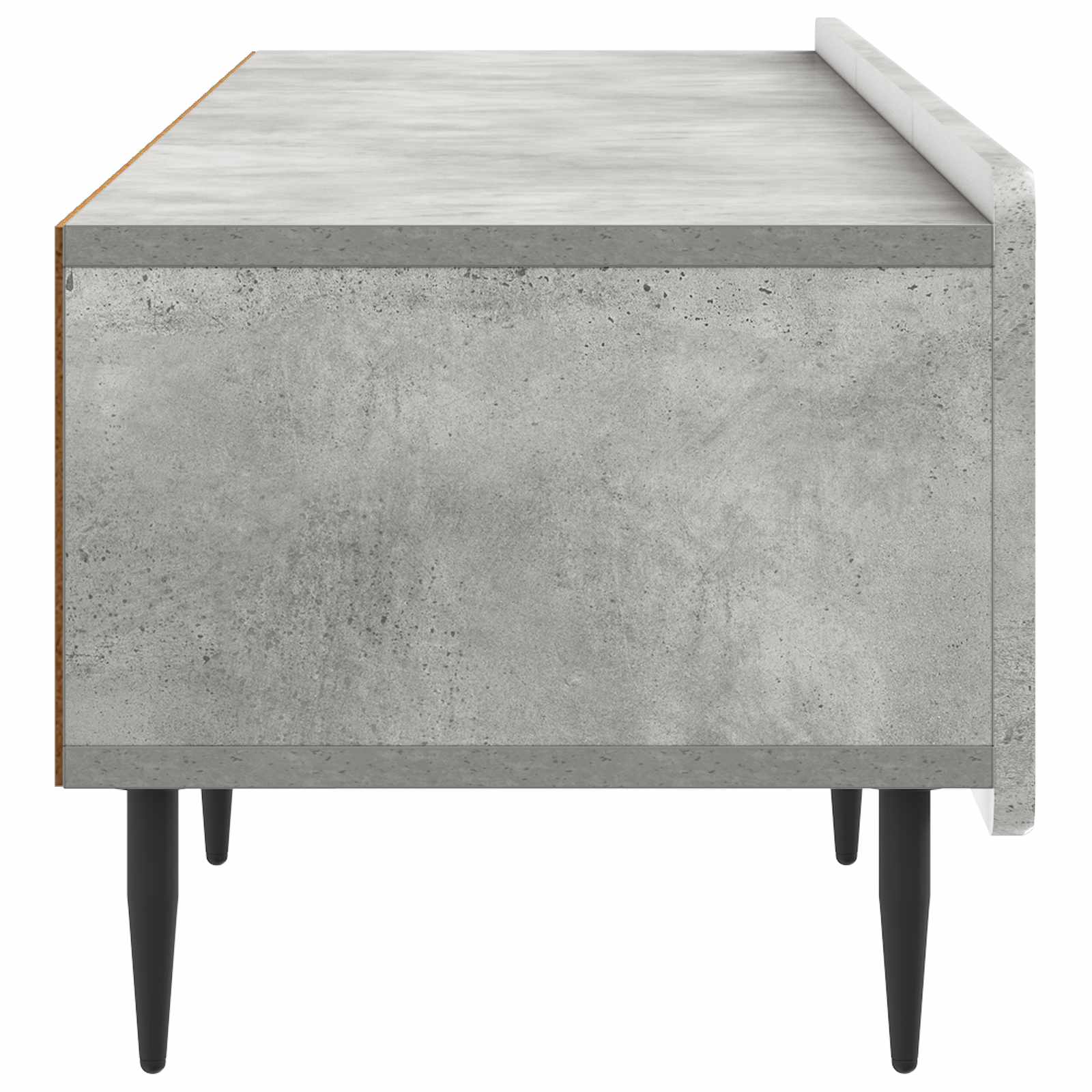 Televizoriaus spintelė Betono pilka 147 x 34,5 x 32 cm