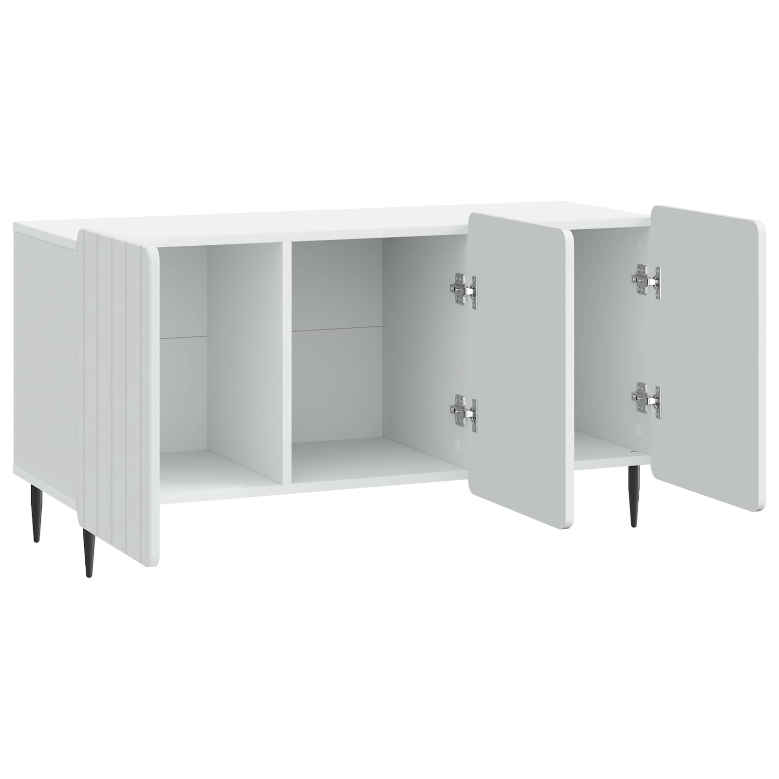 Televizoriaus spintelė Balta 99 x 34,5 x 52 cm Apdirbta mediena