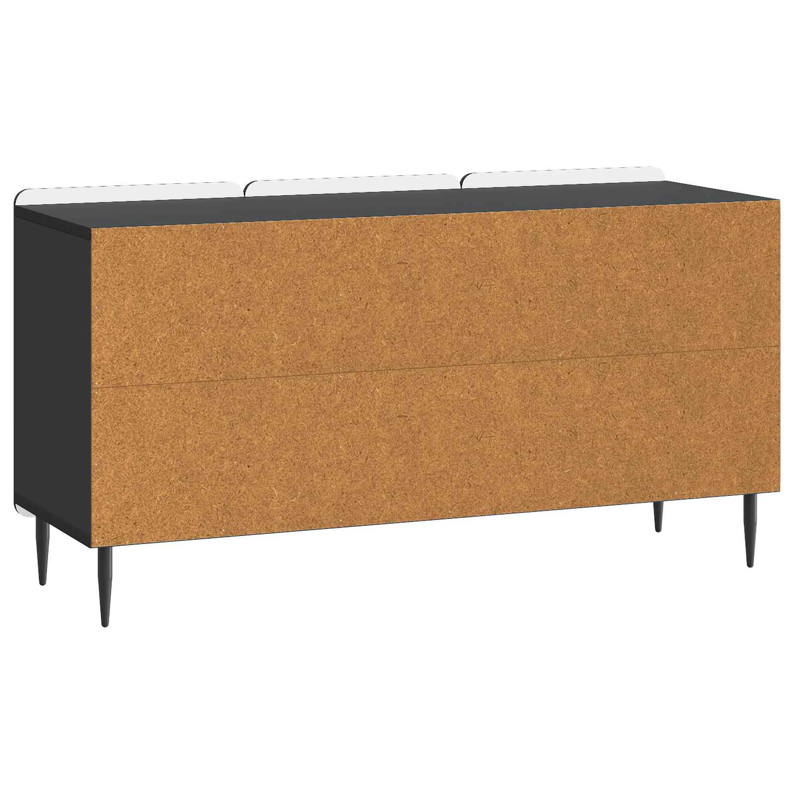 Televizoriaus spintelė Juoda 99 x 34,5 x 52 cm Apdirbta mediena