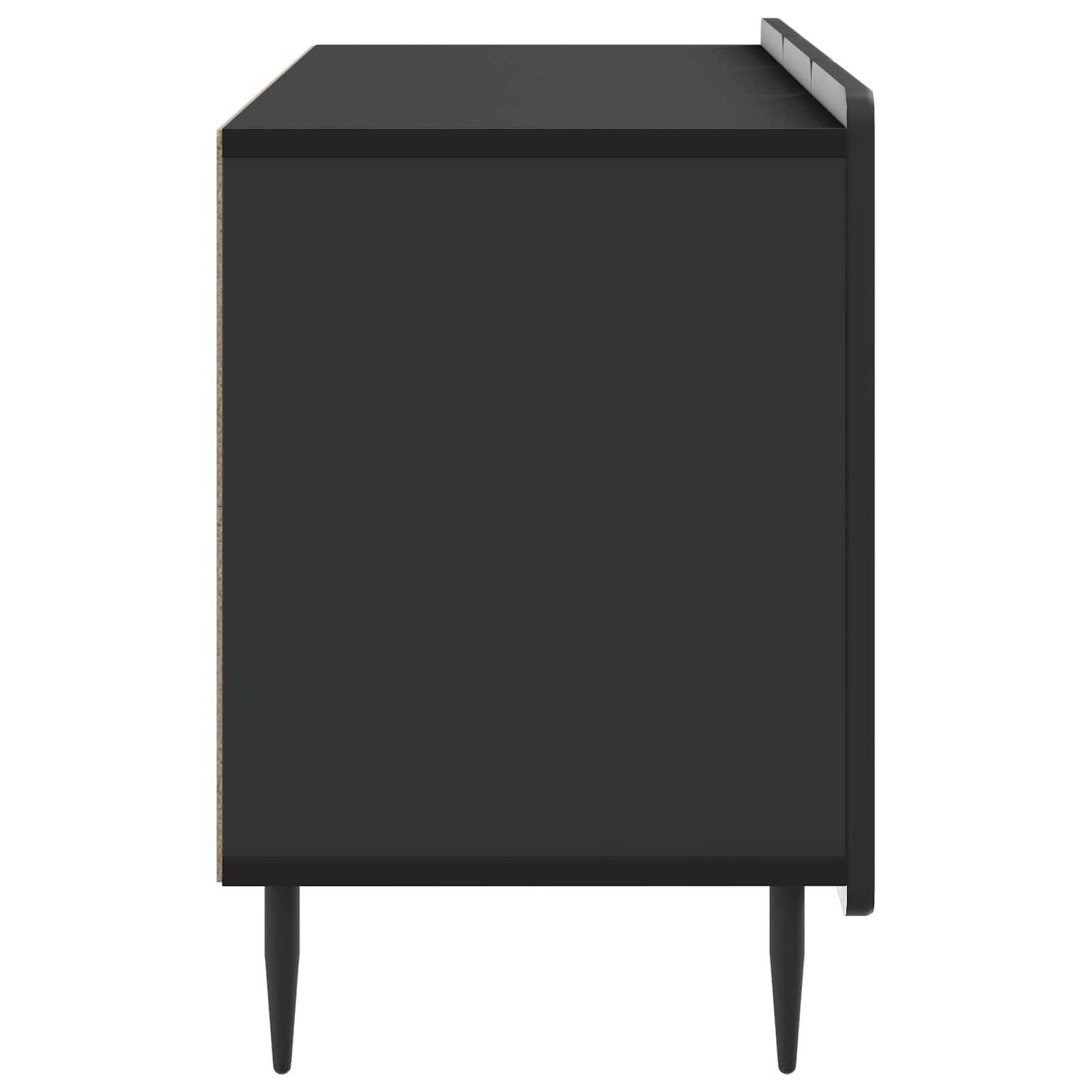 Televizoriaus spintelė Juoda 99 x 34,5 x 52 cm Apdirbta mediena