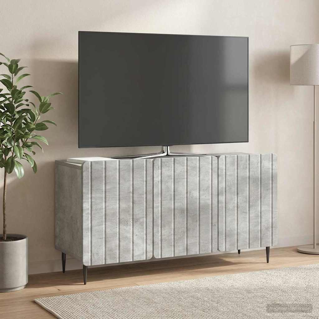 Televizoriaus spintelė Betono pilka 99 x 34,5 x 52 cm