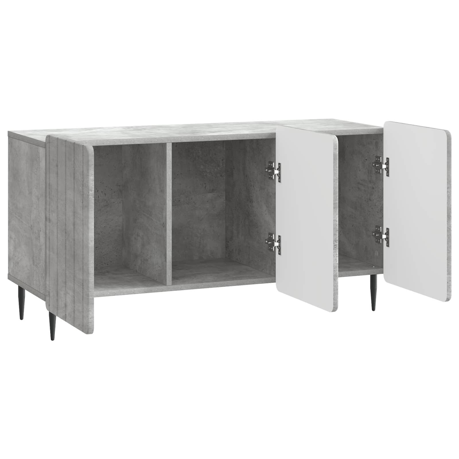 Televizoriaus spintelė Betono pilka 99 x 34,5 x 52 cm