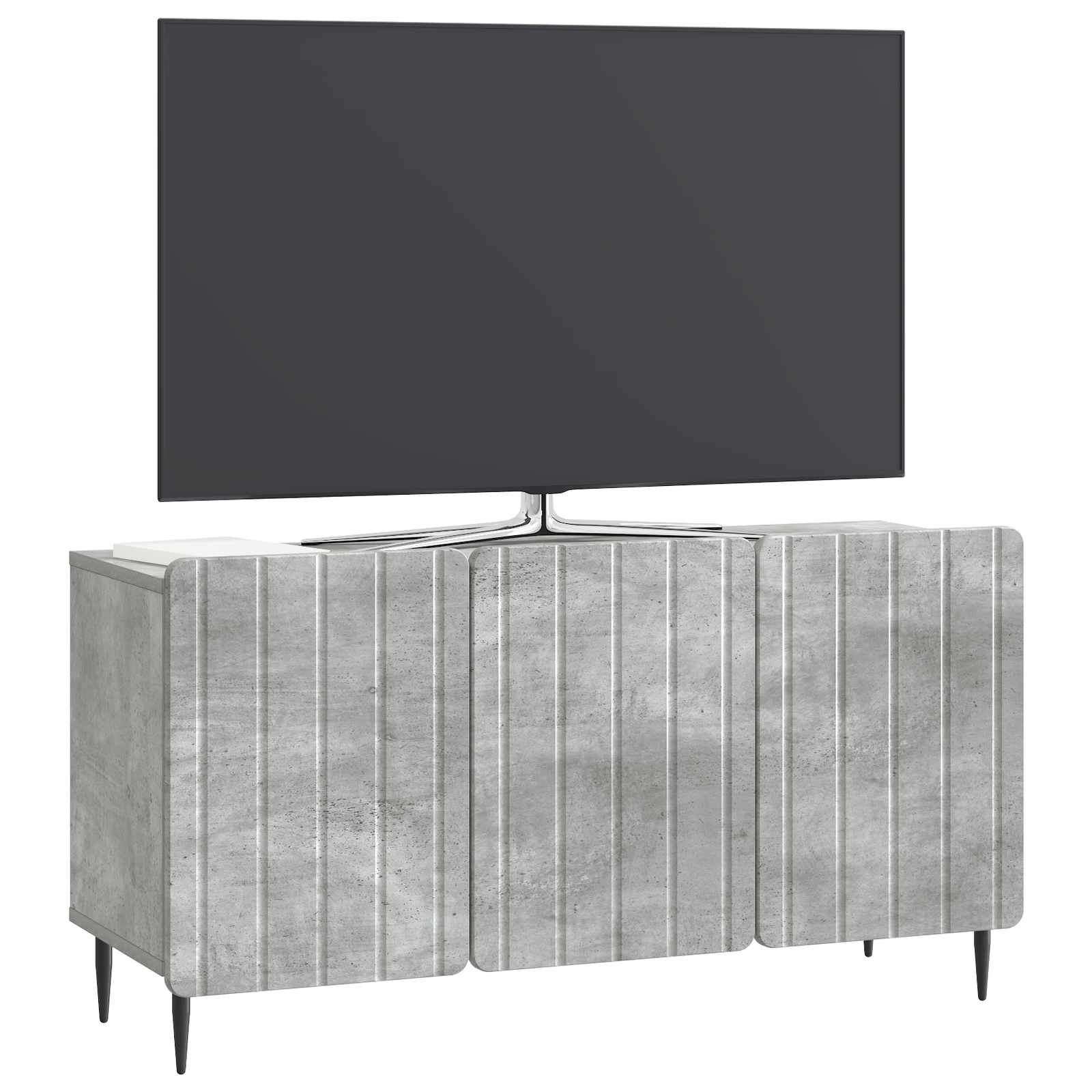 Televizoriaus spintelė Betono pilka 99 x 34,5 x 52 cm